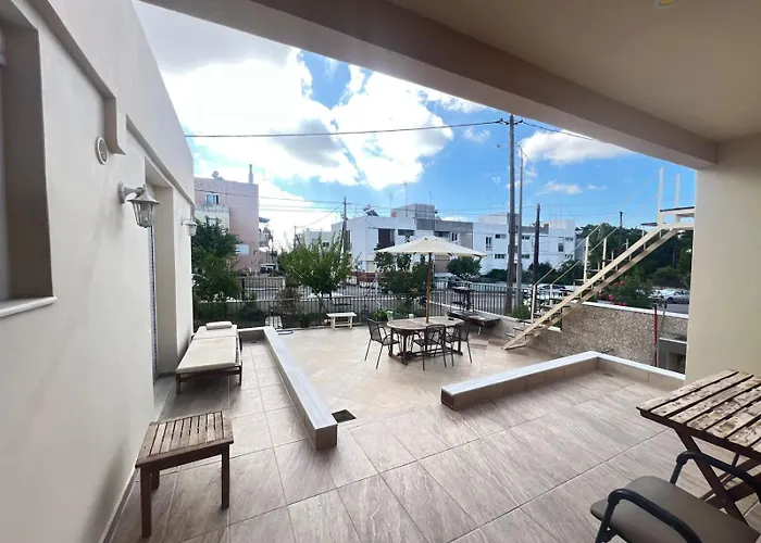 Modern Rhodes Patio House Near Old Town Apartman